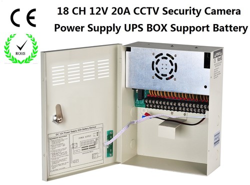 Telecamera cctv 12v 18 - cctv,