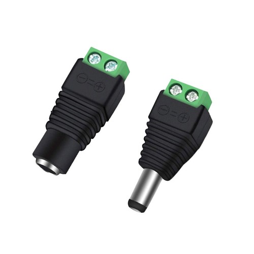 Connettore alimentazione cctv - connettore,