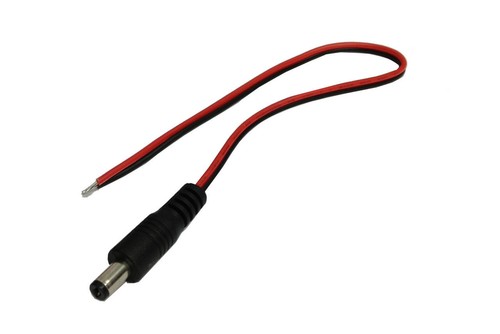 Power fly lead 1mm - power, 2,1mm