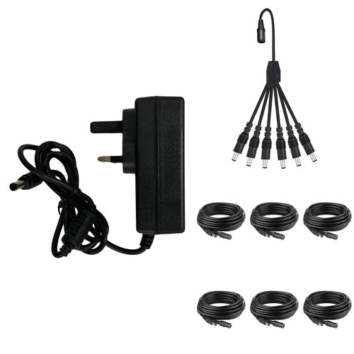 Kit alimentazione cctv - alimentazione,