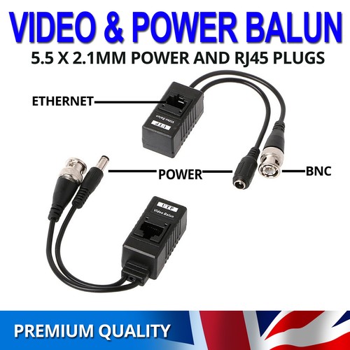 Balun alimentazione dati video